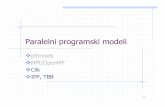 Paralelni programski modeli - Odsek za računarsku tehniku ... · Trojka ( ,I,value_type) opisuje matematicki monoid 16. Reduktori (2/3) Monoidi: (int,+,0), (list,concatenate,empty)...