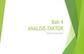 Bab 4 ANALISIS FAKTOR - getut.staff.uns.ac.idgetut.staff.uns.ac.id/files/2016/09/Bab-4_1AF.pdf · Bab 4 ANALISIS FAKTOR TEORITIS DAN APLIKATIF. ... Analisis Regresi Peubah Ganda 2.