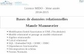 Bases de données relationnelles Maude manouvri/BD/CoursBDRelationnelles_L3.pdf · Philip J. Pratt,