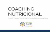 COACHING NUTRICIONALcoachingcamp.es/documentos/Webinar Coaching Camp_Coaching... · Coaching Nutricional de Coaching Camp Institute. • Especialista en el tratamiento del sobrepeso