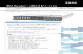 IBM System x3650 M4 (7915) System Guide - …content.etilize.com/User-Manual/1028110685.pdfb.Hyper-V の活用による ... 2Rx4 1.35V PC3L-10600 DDR3 1333MHz LP RDIMM 768GB※1 16MB