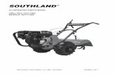 ILLUSTRATED PARTS BOOK 196cc Rear Tine Tiller … Engine Technologies, LLC, REV. 20130327 A202691, ... Upper Handle Assembly ... Radial Ball 6205 . Reference Only. 1