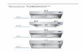 Tovenco TORNADO™¥pan.pdfFrånluftskåpa TORNADO Tornado-kåpan BHO som utnyttjar virvelströmsteknik, används för platsutsugning av rökgaser, ångor m.m från arbetsplatser och