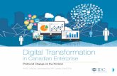 in Canadian Enterprise - sapevents.edgesuite.net · in Canadian Enterprise ... and mobile solutions, but 84% agree that “every business is ... and virtual reality, 3D printing,