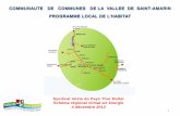 COMMUNAUTE DE COMMUNES DE LA VALLEE DE ... DE COMMUNES DE LA VALLEE DE SAINT-AMARIN PROGRAMME LOCAL DE L’HABITAT 1 Syndicat mixte du Pays Thur Doller Schéma régional climat air