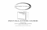 EternityInstallationGuide- 27G022-2 -07-28-2011 · 1 installation guide for external installation only eternity gas water heaters models 16-18-20-24-26