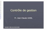 Pr. Jean-Claude JUHEL - nicolasarin.free.frnicolasarin.free.fr/cours anne so/controledegestion.pdf · Groupe de logistique et d'ingénierie ferroviaire, réalisant 60 M € de chiffre