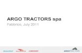 ARGO TRACTORS - transworldiq.comtransworldiq.com/ARGO TRACTORS.pdf · Argo Tractors S.p.A. Argo France Sas. Argo Iberica S.A. ... Landini Canada Inc. ... 81 and 90 HP 4 cyl Perkins