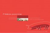 Filière porcine - FranceAgriMer - filières agricoles et ... · Part de la consommation par habitant de viande porcine en France , dans l’UE et le monde / consommation totale de