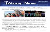 SO60273 November SCTS DLR Disney News Artrideart.org/wp-content/uploads/2015/11/November-2015-DLR-Disney... · For the latest information regarding Disneyland® Resort Celebration