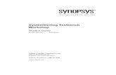 SystemVerilog Testbench Workshop - 國立臺灣大學cc.ee.ntu.edu.tw/~ric/teaching/SoC_Verification/S06/Homework/HW2... · CUSTOMER EDUCATION SERVICES SystemVerilog Testbench Workshop