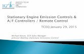 TCEQ January 29, 2015 - c.ymcdn.com · Waukesha 7044 Gas compressor application In compliance over 6000 hours with no tweaking Courtesy of ...