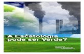 A Escatologia pode ser verde - revistacrista.org Escatologia pode ser verde.pdf · Protestante (fundamentalista) dominante ... pergunta “A Escatologia pode ser Verde?” é claramente