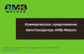 Коммерческое предложение АвтоТехЦентра AMB …cp11.megagroup.ru/d/783900/d/amb-motorskp.pdfMercedes-Benz, BMW, Lexus ... оборудование