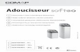 Adoucisseur - comapwt.com€¦ · Q341001001 – 8 L Q341002001 – 18 L Q341003001 – 26 L Adoucisseur d’eau volumétrique électronique Water softener electronic volume-controlled