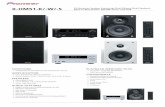 X-HM51-K/-W/-S Built-in CD Receiver System Featuring … · › 12 cm Woofer, 2.5 cm Soft Dome Tweeter ... INTEGRATED TECHNOLOGIES ... X-HM51-K/-W/-S Built-in Bluetooth ...