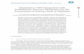 Quantitative NDI Integration with Probabilistic Fracture ... · Quantitative NDI Integration with Probabilistic Fracture Mechanics for the Assessment of Fracture Risk in ... σref