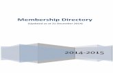 Membership Directory - sma.org.sg Membership Listing... · Dr Lee Moh Hoon Dr Lee Seow Lang Dr Lee Swee Kok Dr Lee Woon Kwang Dr Leonard Edward George ... Dr Tan Eng Seng Dr Tan Eng