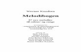 Werner Knudsen - Kor.dk Choir.netkor.dk/musik/melodibog.pdf · Werner Knudsen Melodibogen 87 nye melodier til salmer og sange arrangeret for - sangstemme og akkompagnement - firestemmigt