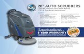20 AUTO SCRUBBERS - ICEice4usa.com/wp-content/uploads/2015/03/ICE-i20NBT-i20NB-AUTO...pads, or brushes without tools ... 20" AUTO SCRUBBERS i20NBT, Traction-Drive Walk-Behind i20NB,