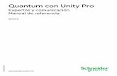Expertos y comunicación Manual de referencia · 35010577.06  35010577 05/2010 Quantum con Unity Pro Expertos y comunicación Manual de referencia 05/2010