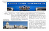 Fern-Express TRANS - ASIA - EXPRESS (Teil III) · Der Honky-Tonk-Train rattert los. Das karge Frühstück findet heute mal wieder auf dem Koffer statt. Aber immerhin: wir haben den