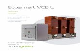 Ecosmart VCB L - Tozzi Green · Ecosmart VCB L panel assembling 15 Operating mechanism 17 Circuit breaker accessories 20 Protection and control 26 Circuit breaker overall dimensions