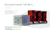 Ecosmart VCB L - TozziGreen · Ecosmart VCB L panel assembling 15 Operating mechanism 17 Circuit breaker accessories 20 Protection and control 26 Circuit breaker overall dimensions