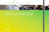 The Art and Science of Entrepreneurship · I Vernetzung von Wissenschaft und Praxis. The Art and Science of Entrepreneurship