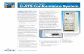 U-ATS Conformance System - ::::: (주) 액트기술 ...actt.co.kr/new_actt/product/pdf/spirent/UATS.pdf · U-ATS Conformance System ... calibration U-ATS provides a comprehensive