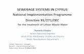 SEWERAGE SYSTEMS IN CYPRUS - Πολίτης SYSTEMS IN CYPRUS ... • Design‐Built‐Operate ... • Based on the conditions of FIDIC Contracts 38. Required Investments