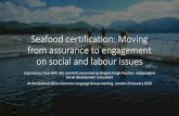 Seafood certification: Moving from assurance to engagement ... · Seafood certification: Moving from assurance to ... poulsen.Birgitte@gmail.com . ... Seafood certification: Moving