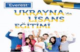Ukrayna - everestegitim.com · Ekonomi, İşletme vb. Bölümler 4 Yıl 1800 - 2200 $ Ukrayna’da Bölümlere Göre Yıllık Eğitim Ücretleri Ukrayna’da istediğiniz üniversitede,
