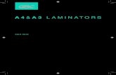 1667 Fusion 1100L Manual EU 1100L A4& A3 LAMINATORS FUSION 1100L A4& A3 LAMINATORS GB instruction manual 4 F manuel d’utilisation 8 ...