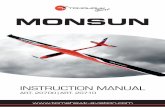 MONSUN - Tomahawk Aviation · ART. 20700 | ART. 20710 INSTRUCTION MANUAL  MONSUN