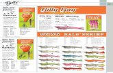 31 - Betts Tackle · 31 Color # Color Color # Color Color # Color 1 Clear Silver Sparkle 17 Smoke 75 Cl. Sparkle/Pink Tail 2 Clear Gold Sparkle 53 Halo Glow 76 Penny Rootbeer