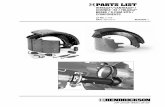 L1104 Brakes Parts List - hendrickson-intl.com · l1104 rev e 6 brae its and s-ca coonents s-cam components ®1a s-cam (intraax & vantraax®) brake size 15-inch spline size qty.