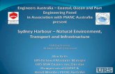 Engineers Australia – Coastal, Ocean and Port Engineering ... · Engineers Australia – Coastal, Ocean and Port Engineering Panel in Association with PIANC Australia Sydney Harbour