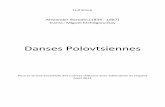 Danses Polovtsiennes SCORE - Free Music Scores Score Alexander Borodin (1834 - 1887) transc: Miguel Etchegoncelay Danses Polovtsiennes ...