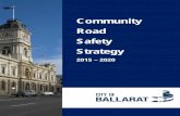 Community Road Safety Strategy - City of Ballarat Home … · 4.1 Crash History ... Over the period from 2010 to 2014, almost half of ... Community Road Safety Strategy and develop
