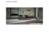 ( powder ) - marazzi.it · 4 5 ( powder ) Inspired by concrete as street furniture, the Powder collection of porcelain stoneware is the ideal covering for residential and