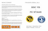 BSC YB FC STAAD Nationalteam qualifiziert sich für die WM -Barrage! Das Frauen-Nationalteam bezwang am Samstag die Kasachinnen mit 8:0 und wurde Gruppensieger.