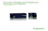 Controladores lógicos Modicon M221 - alo.home.pl PLC2/M221 2014FR.pdf · 14 Variador de velocidad Altivar 312 15 OsiSense: interruptor es de posición y sensores inductivos. 7 Control