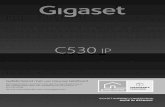 Gigaset C530 IP - phone-master.nl · 1 Gigaset C530IP / NL nl / A31008-M2506-M101-1-5419 / introduction.fm / 3/6/14 Template Borneo, Version 1, 21.06.2012 Gigaset C530 IP – uw veelzijdige