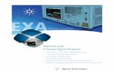 N9010A EXA X-Series Signal Analyzer - ציוד מדידה EXA Signal Analyzer Brochure.pdf · signal analyzer should help you save both time and money. ... with PowerSuite, ... the