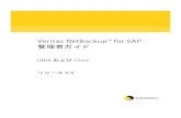 Veritas NetBackup for SAPdownload1.veritas.com/support/products/NetBackup... · MaxDB データベース上の NetBackup for SAP ... bplist_filter script_path ... Oracle 環境では、Recovery