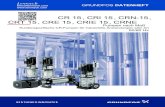 CR 15, CRI 15, CRN-15, -15,CRT 15, CRE 15, CRIE 15, CRNE · GRUNDFOS DATENHEFT Kundenspezifische CR-Pumpen für industrielle Anwendungen aller Art 50/60 Hz CR 15, CRI 15, CRN-15,