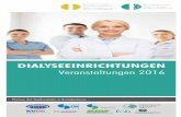 DIALYSEEINRICHTUNGEN - bbnk.de · Veranstaltungen 2015 Veranstaltungen 2015 ... World Kidney Day Information:  Beginn/Ende: ganztägig Organisation: WKD Campaign ...
