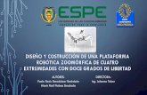 AUTORES: DIRECTORA: Alexis Raúl Noboa Encaladarepositorio.espe.edu.ec/bitstream/21000/12881/3/T-ESPE-053743-D.pdf · “Terrain Adaptive Gaits for Hexapod ... (maestro) Peso 50g.