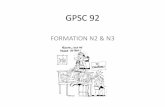 GPSC 92 N2 & N3 GPSC Mars 2013.pdf · CONDITITION DE CANDIDATURE • N2 & N3 : –Etre titulaire d’une licence FFESSM en cours de validité –Présenté un certificat médical